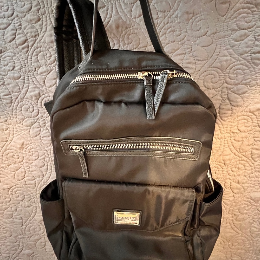 New Black Laundry by Shelli Segal Los Angeles Backpack